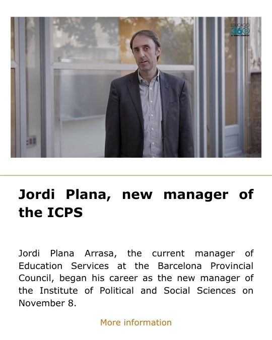 Jordi Plana, nou gerent de l'ICPS