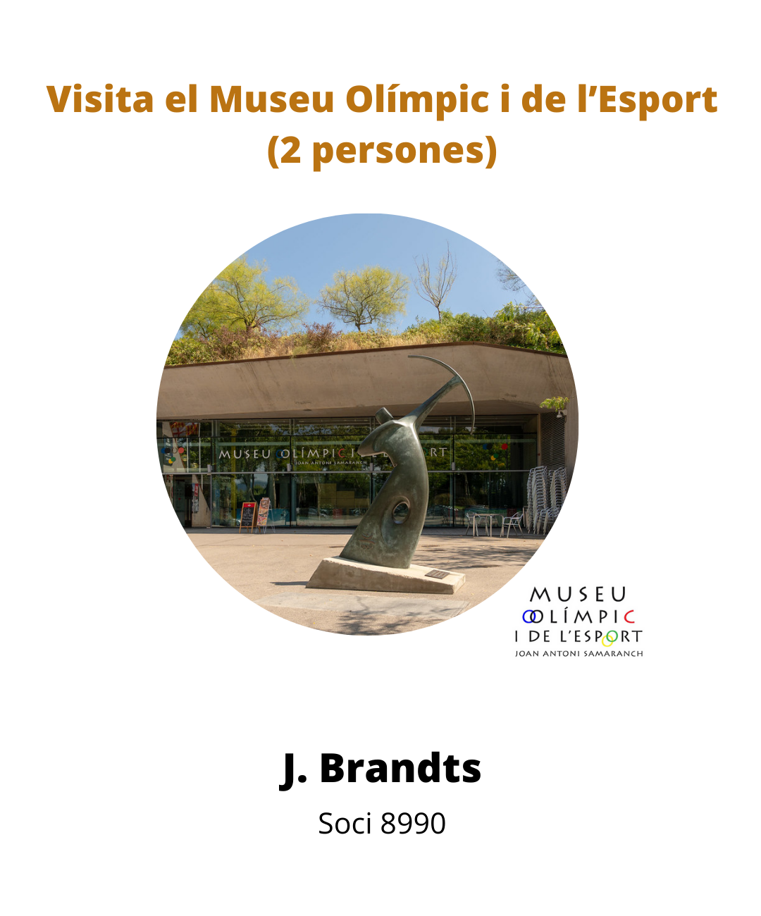 Sorteig Visita al Museu Olímpic