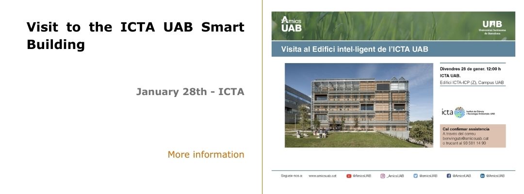 Visita a l'Edifici intel·ligent de l'ICTA UAB