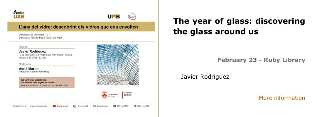 L'any del vidre: descobrint els vidres que ens envolten