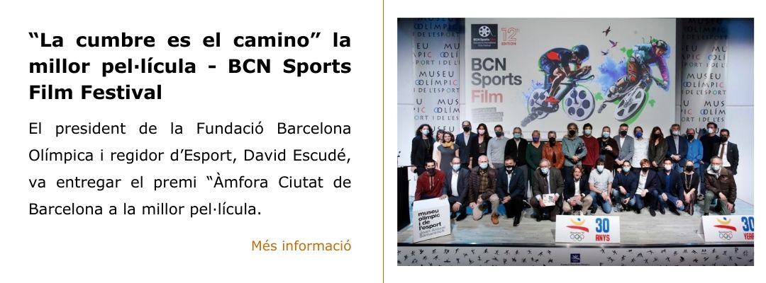 “La cumbre es el camino” la millor pel·lícula de la 12th Edition del BCN Sports Film Festival