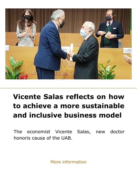 Vicente Salas reflexiona sobre com assolir un model d’empresa més sostenible i inclusiu