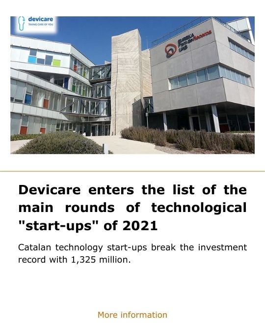 Devicare entra a la llista de les principals rondes de "start up" tecnològiques de 2021