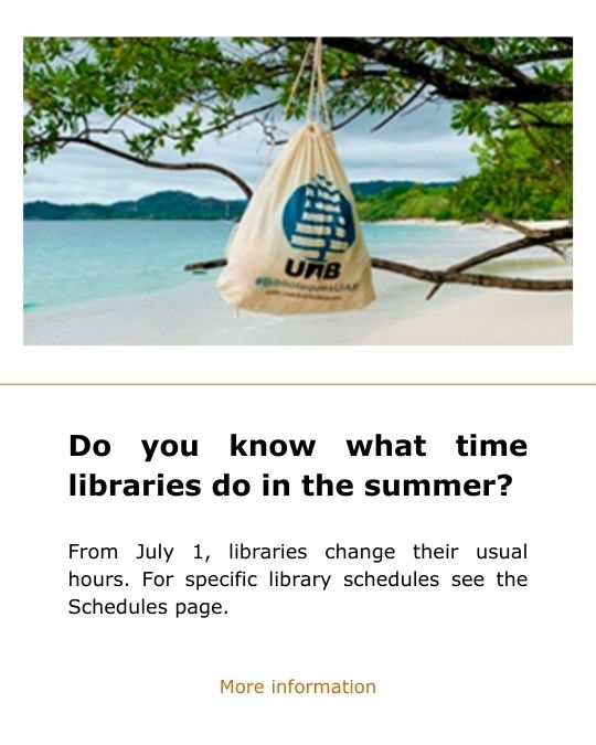 Biblioteques horaris estiu